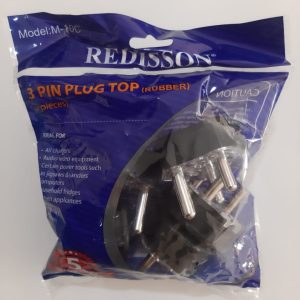 3 Pin Plug Tops ( Rubber) Price per each Plug