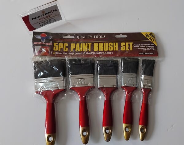 5pc Paint Brush Set - Image 2