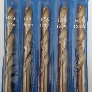12mm HSS Drill bit - 5pc