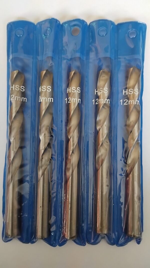 12mm HSS Drill bit - 5pc