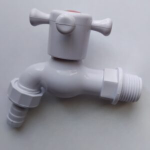 Plastic Water Tap - White