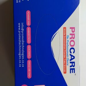 Latex gloves - powder free - box of 100 pairs - size large