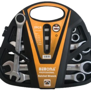 7 - Piece Ratchet Spanner Set
